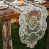 Luxy Moon Lace Farmhouse Macramé Table Runner Home Wedding Decor