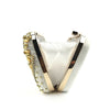 Luxy Moon Ladies Evening Handmade Beaded Party Clutch Crossbody Bag