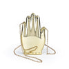 Luxy Moon Ladies Palm Shape Acrylic Clutch Bag