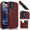Luxy Moon Leather Cover Card Slots Wallet Case For iPhone