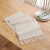 Luxy Moon Modern Summer Table Handmade Tassled Burlap Runner