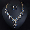 Luxy Moon Pendant Crystal Wedding Jewelry Sets