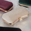 Luxy Moon Pure Color Velvet Party Clutch Purse