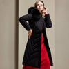 Luxy Moon Real Fox Fur Hood Puffer Coats For Women