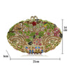 Luxy Moon Rhinestone Evening Clutch Flower Exquisite Bag