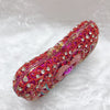 Luxy Moon Rose Red Heart Prom Clutch Purse