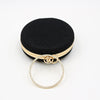 Luxy Moon Round Crystal Women's Mini Handbag Evening Clutch Bag