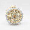 Luxy Moon Round Crystal Women's Mini Handbag Evening Clutch Bag