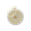 Luxy Moon Round Crystal Women's Mini Handbag Evening Clutch Bag