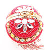 Luxy Moon Round Ladies Evening Beaded Tassel Clutch Purse