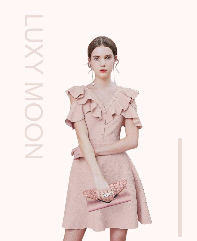 Luxy Moon Sequin Evening Bag Fashion Design Clutch