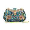 Luxy Moon Shiny Evening Clutch Exquisite Flower Banquet Bag