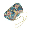 Luxy Moon Shiny Evening Clutch Exquisite Flower Banquet Bag