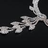 Luxy Moon Silver Rhinestone Crystal Wedding Jewelry Sets