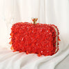 Luxy Moon Square Exquisite Beaded Sequin Evening Clutch