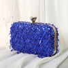 Luxy Moon Square Exquisite Beaded Sequin Evening Clutch