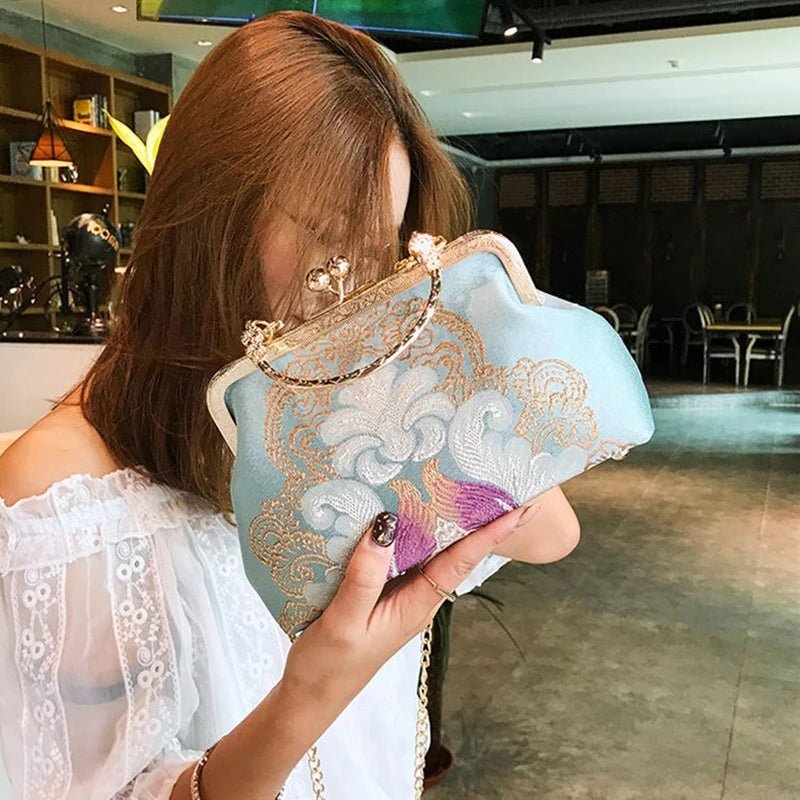 Women Chic Moon Metallic Acrylic Clutch Sparkly Evening Handbag Elegant Top Handle Hobo Bag For Prom Cocktail Party P 55515924