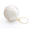 Luxy Moon Suede Women Round Clutches Mini Handbags Wedding Purse