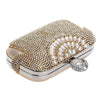 Luxy Moon Tassel Evening Clutches Rings Diamonds Pearl Handbags