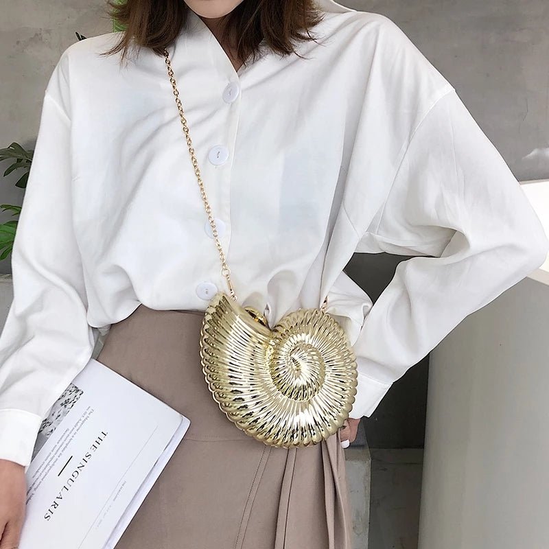 Acrylic Crossbody Bag Summer Conch Evening Bag main image 0