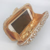 Luxy Moon Unique Evening Crystal Clutch Purse with Chain