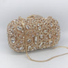 Luxy Moon Unique Evening Crystal Clutch Purse with Chain