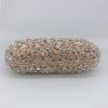 Luxy Moon Unique Evening Crystal Clutch Purse with Chain