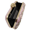 Luxy Moon Vintage Pink Beaded Clutch Evening Bags
