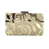 Luxy Moon Wedding Party Shoulder Bags Metal Hollow Minaudiere Clutch