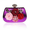 Luxy Moon Women Clutch Flower Clutches Evening Bag For Wedding