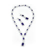 Luxy Moon Women Pendant Cubic Zirconia Wedding Jewelry Sets