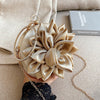 Luxy Moon Women's Clutch Round Flower Evening Bag Wedding Party Purse