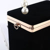 Luxy Moon Women's Evening Wedding Clutch Purse Box Shape Pearl Handbag