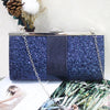 Luxy Moon Women's Wedding Clutch Purse and Handbag Sequin Diamond Evening Bag