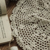 Vintage Crochet Round Doily Table Napkins For Kitchen Wedding Decoration