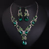 Women's Crystal Wedding Jewelry Sets Necklace