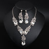 Women's Crystal Wedding Jewelry Sets Necklace