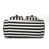 Black And White Duffle Large Tote Bags For Travel