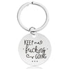 Keychain Metal-Inspirational Gift for Men Women Friends