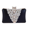 Luxy Moon Beaded Evening Bags Pearl Crystal Wedding Clutches