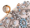 Luxy Moon Beaded Evening Bags Pearls Rhinestone Clutches