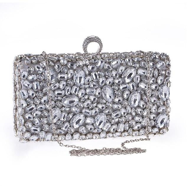 Luxy Moon Beaded Evening Clutch Bags Fashion Clutches