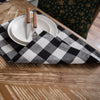 Luxy Moon Buffalo Plaid Table Home Party Black And White Runner