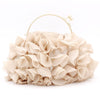Luxy Moon Champagne Flower Evening Purses for Weddings or Party