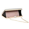 Luxy Moon Clutch Bag Diamonds Gold Silver Handbag