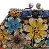Luxy Moon Colorful Daisy Evening Clutch Party Purse