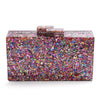 Luxy Moon Colorful Sequin Luxury Evening Clutch Bags Acrylic