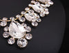 Luxy Moon Crystal Necklace Wedding Jewelry Sets