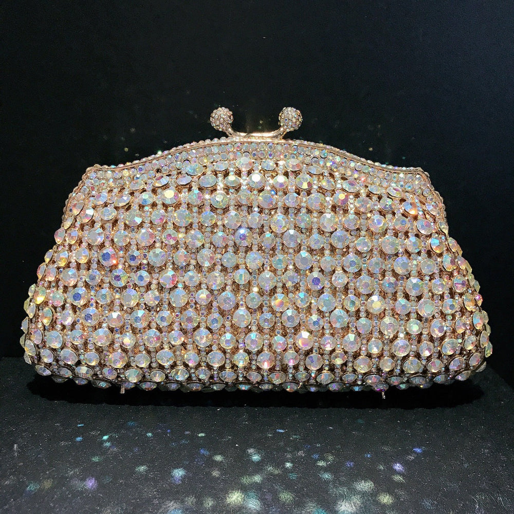 Luxy Moon Dazzling Evening Crystal Clutch Bags