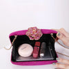 Luxy Moon Designer Purse and Handbag Flower Lock Elegant Evening Clutch